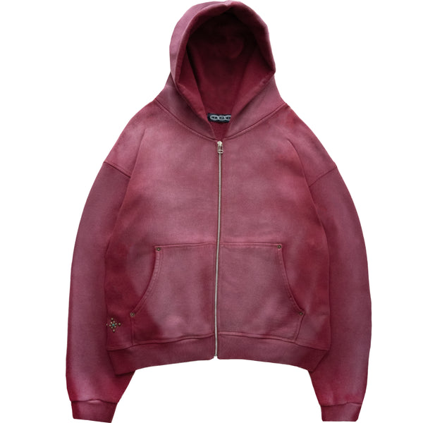 Rosso Vecchio Zip